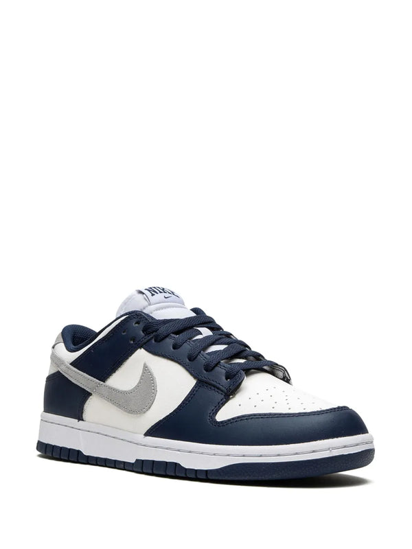 Nike   Dunk   Low   "Midnight   Navy/Lt   Smoke   Grey"   sneakers