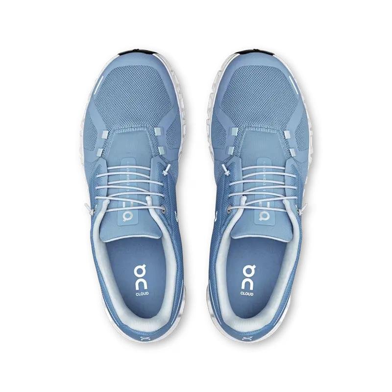 On Running Cloud 6 Chambray White