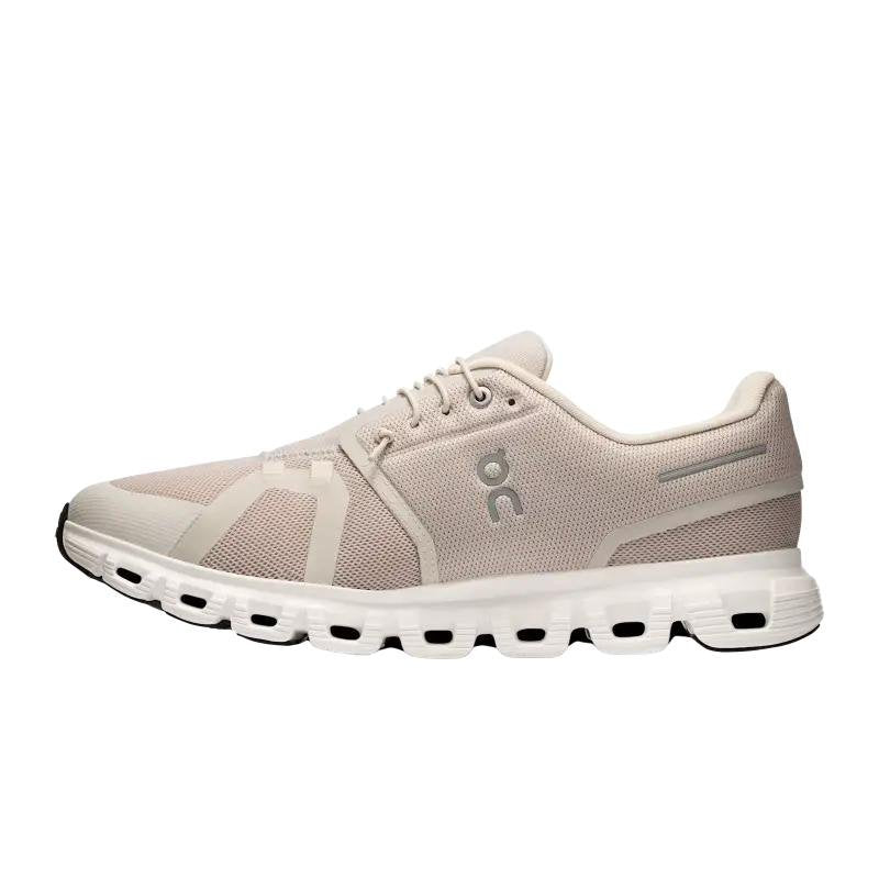 On Running Cloud 6 Pearl/White