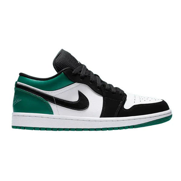 Jordan   1   Low   –   White   Black   Mystic   Green