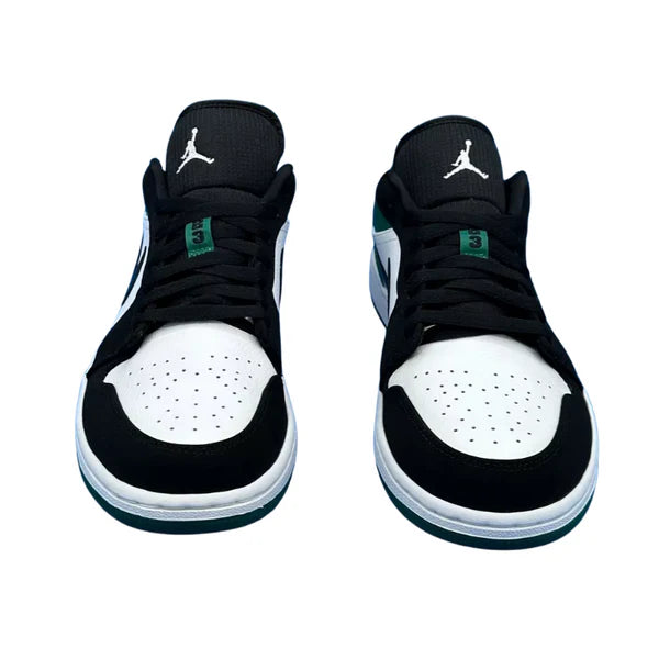 Jordan   1   Low   –   White   Black   Mystic   Green