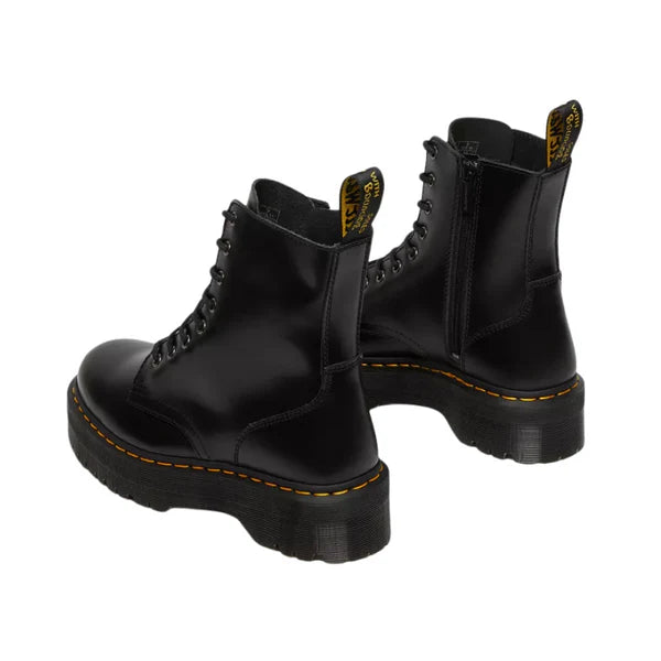 DR   MARTENS   JADON   SMOOTH   LEATHER   PLATFORM   BOOTS