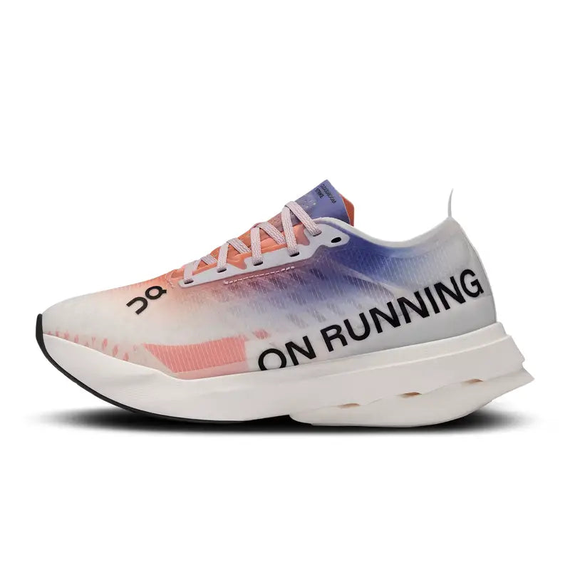 On Running Cloudboom Strike White/Flame