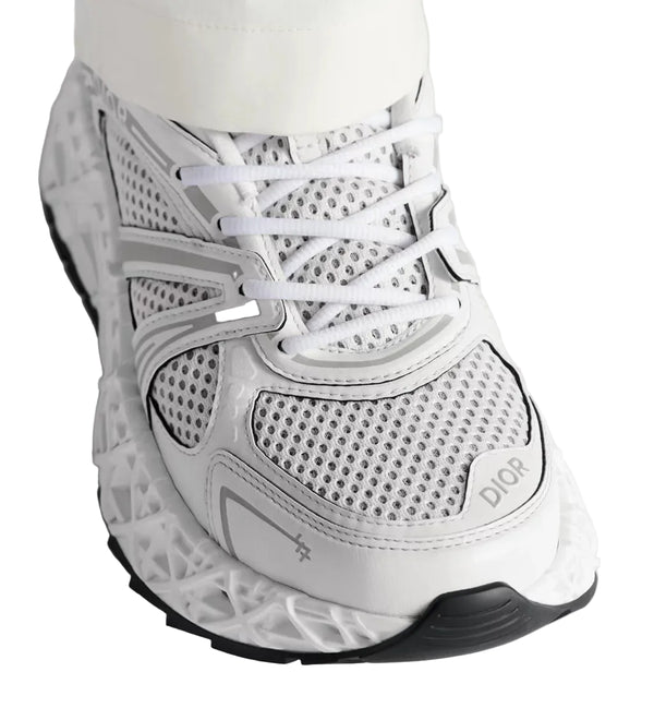 Dior   B35   NXXT   Sneaker   White   Technical   Fabric   and   White   Technical   Mesh