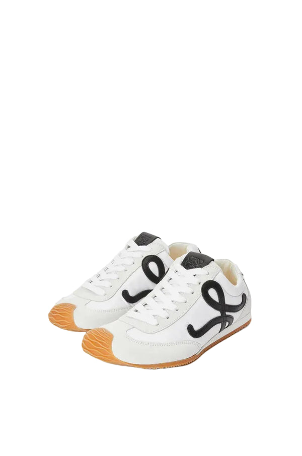 Loewe   Ballet   Runner   2.0   in   nylon   and   calfskin