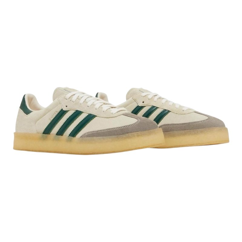 Adidas Clarks 8th Street Samba by Ronnie Fieg Chalk White Green