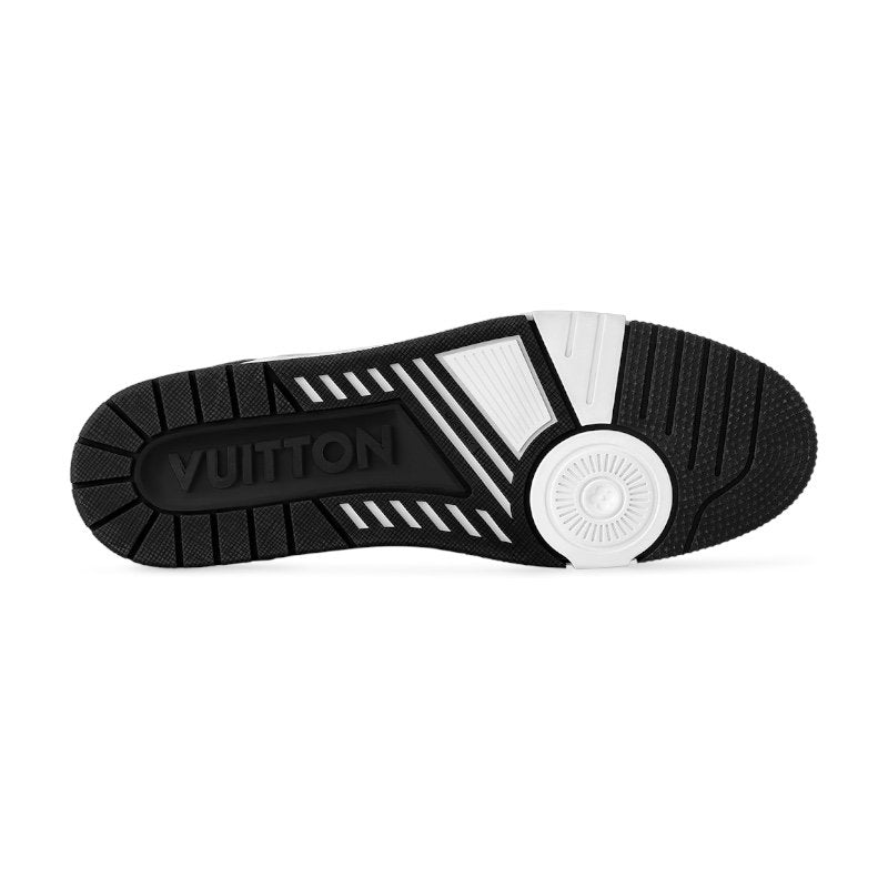Louis Vuitton LV Trainer – Velcro Strap Monogram Denim Black White