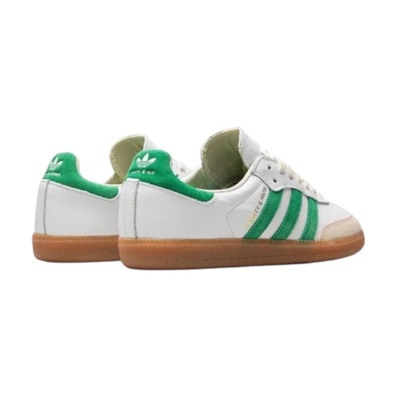 Adidas x Sporty & Rich Samba OG White Green