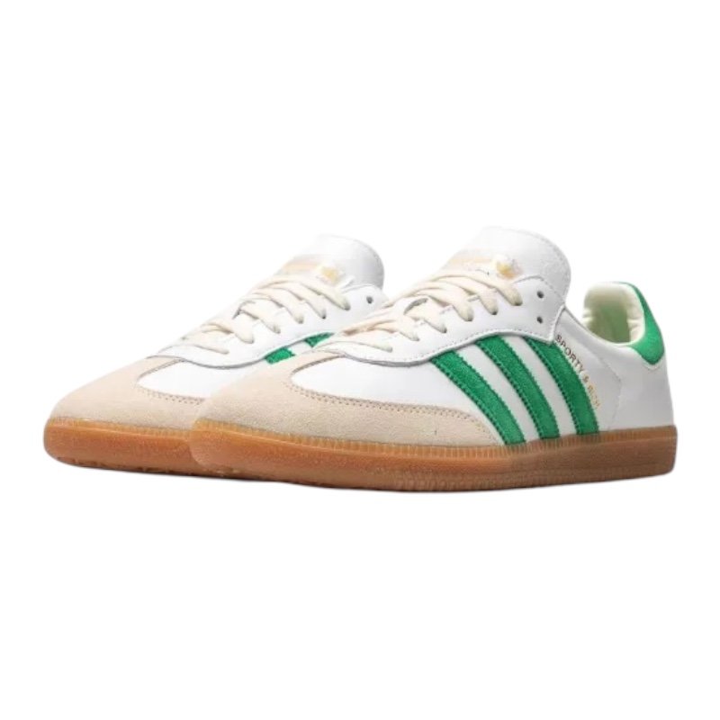 Adidas x Sporty & Rich Samba OG White Green