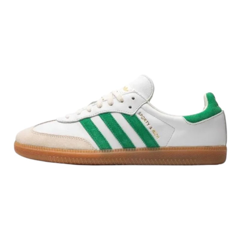 Adidas x Sporty & Rich Samba OG White Green