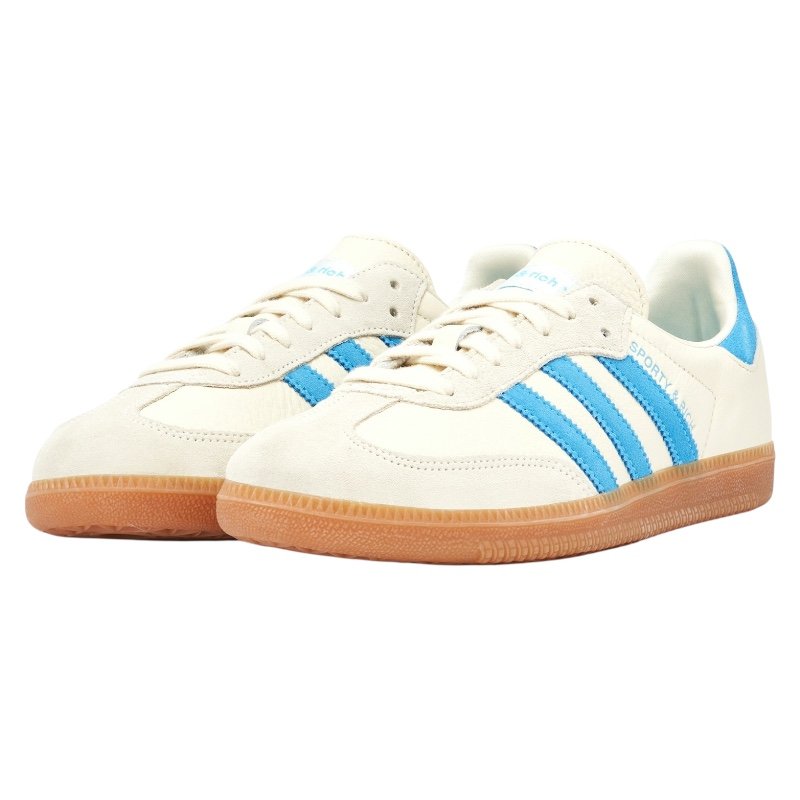 adidas SPORTY & RICH X SAMBA OG ‘CREAM BLUE’