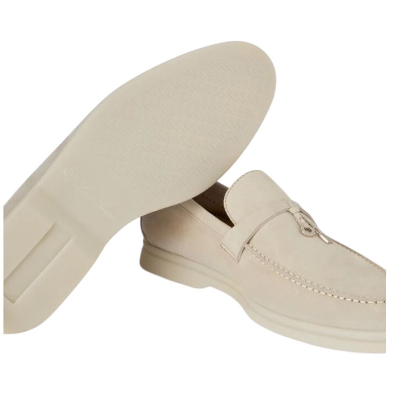 Loropiana Charms Walk Loafers Powder Pearl