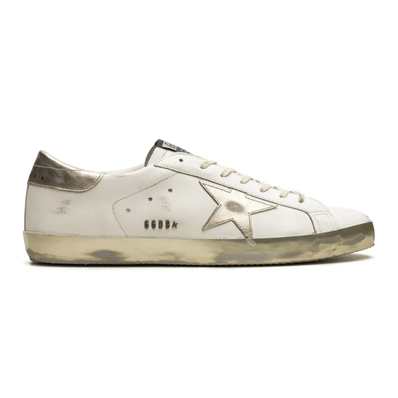 Golden Goose Super-Star Classic – White/Gold
