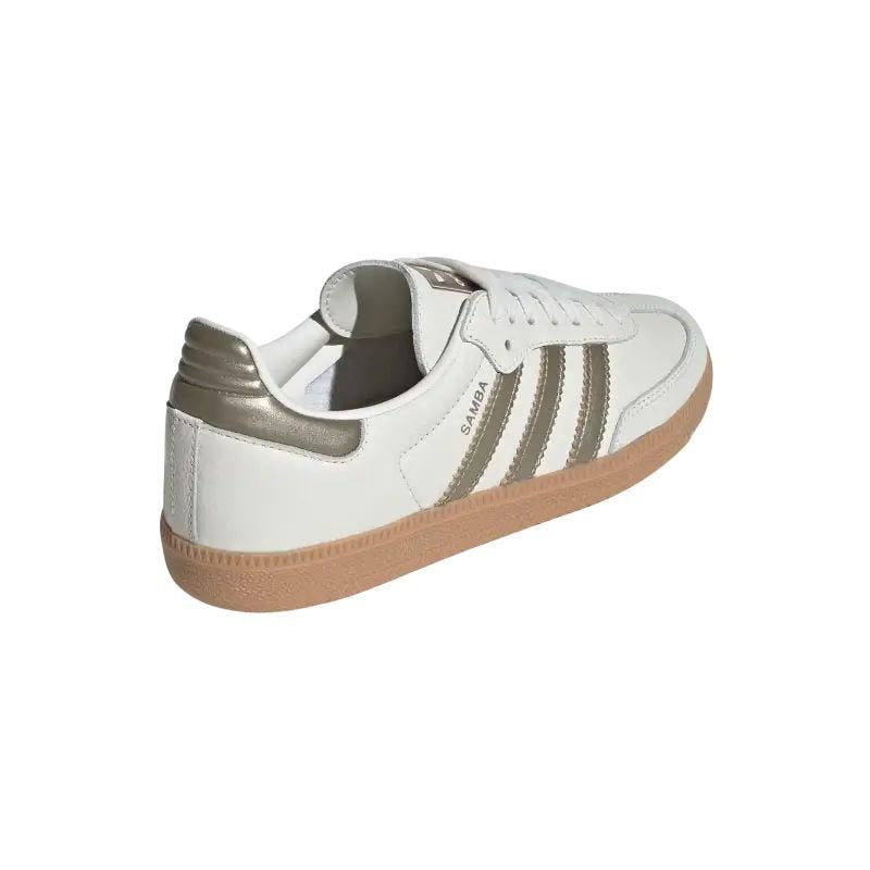 Adidas Samba OG – Off White / Cyber Metallic / Wonder Gold Met.