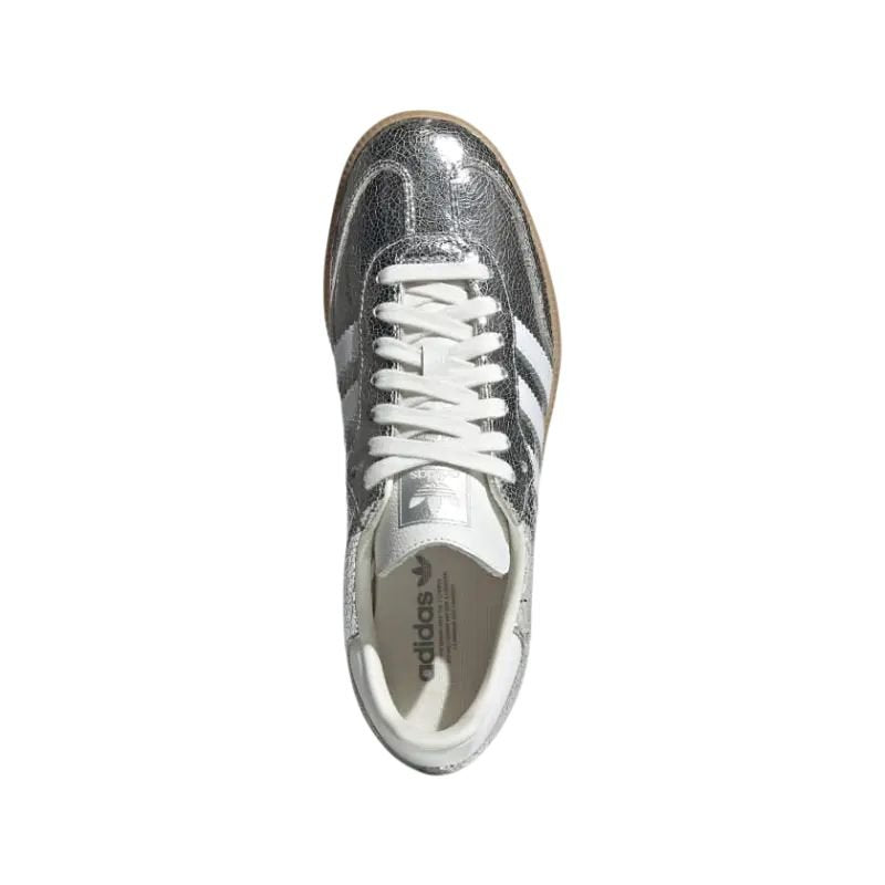 Adidas Samba OG – Silver Metallic / Cloud White / Core White