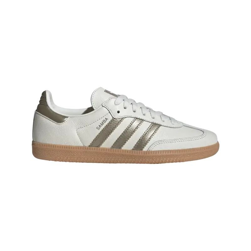 Adidas Samba OG – Off White / Cyber Metallic / Wonder Gold Met.