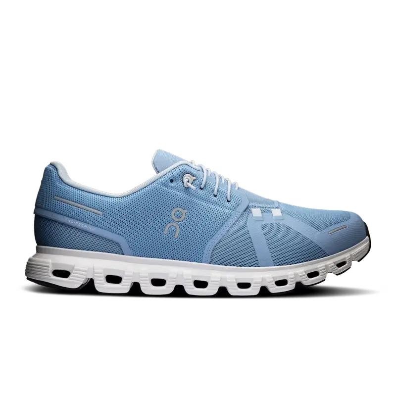 On Running Cloud 6 Chambray White