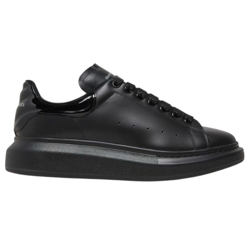 Alexander Mcqueen Oversized – Black Gloss Heel