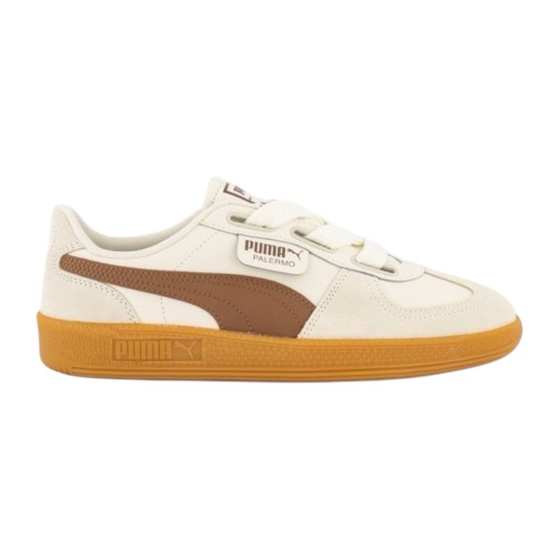 PUMA Palermo Wide Lace Sd ‘Frosted Ivory Brown Mushroom