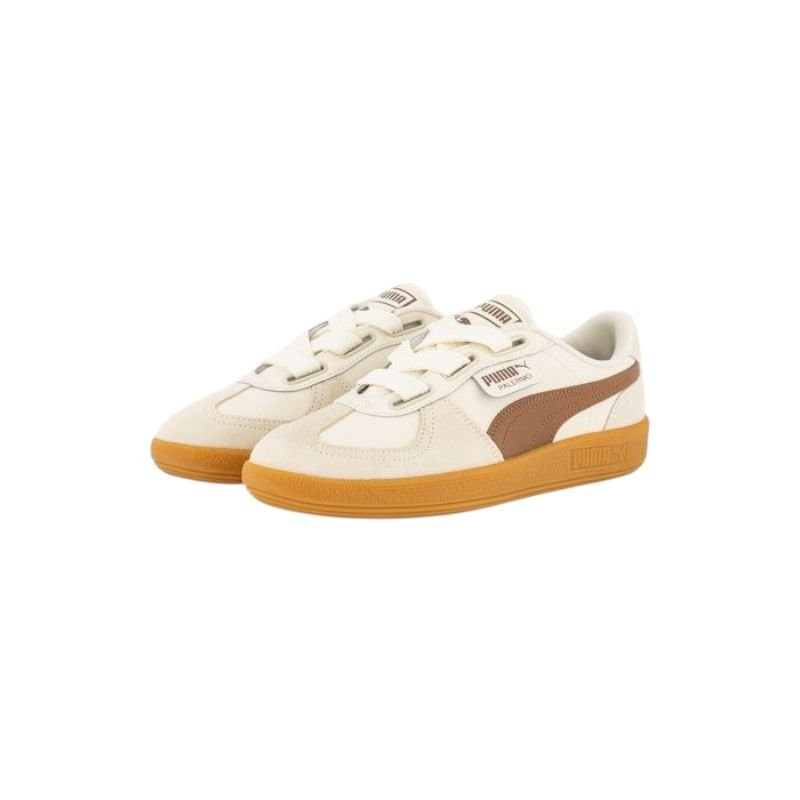 PUMA Palermo Wide Lace Sd ‘Frosted Ivory Brown Mushroom
